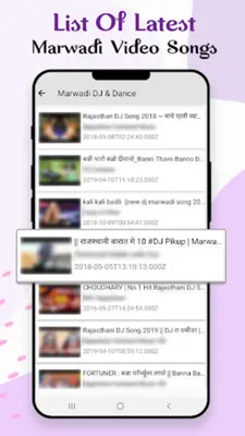 Marwadi Video Songs android App screenshot 3